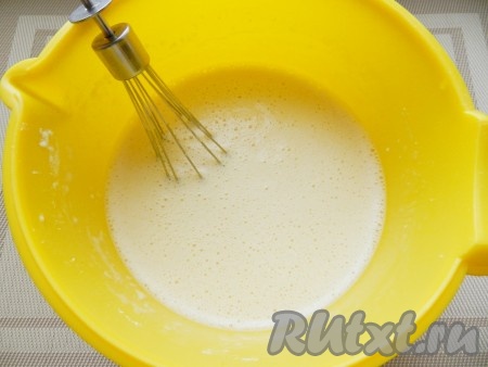 Тщательно перемешать, чтобы не было комков.