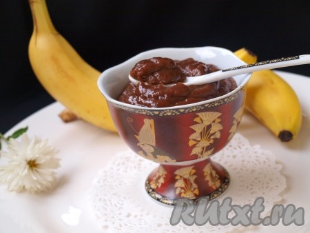 Шоколадно-банановый крем