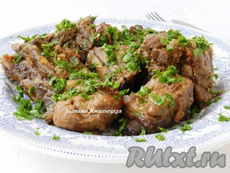 Свиные ребрышки в горчице