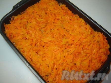 Слой моркови