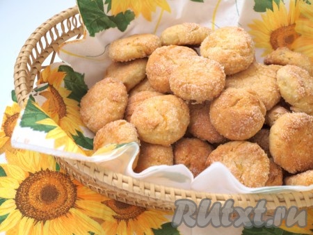 Творожное печенье с курагой