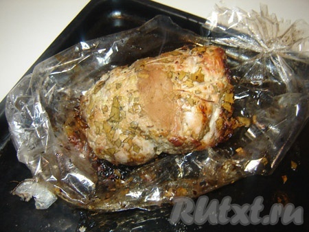 Буженина после запекания