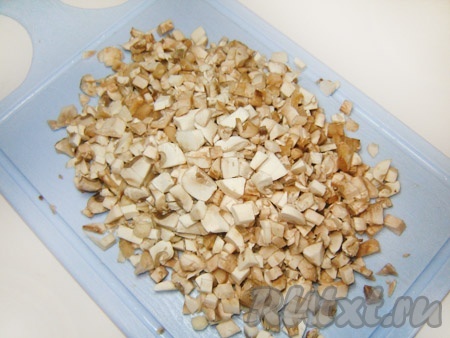 Режем грибы