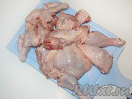 Кусочки курицы