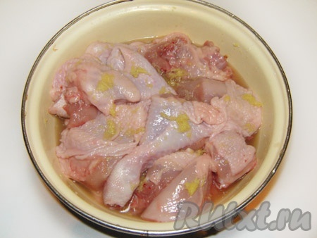 Маринуем курицу