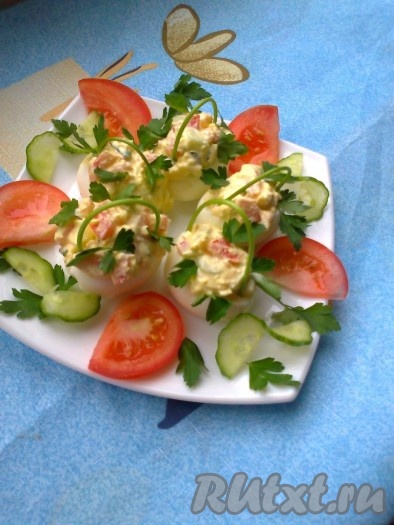 Наши вкусные и красивые лукошки готовы!