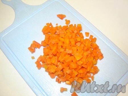 Порезать кубиками