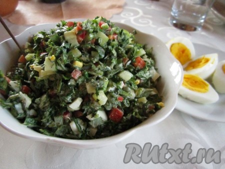 Салат "Майский"