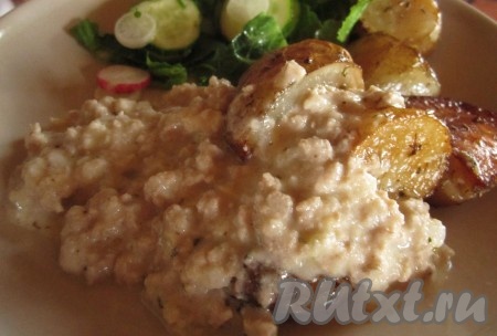 Сытный мясной соус