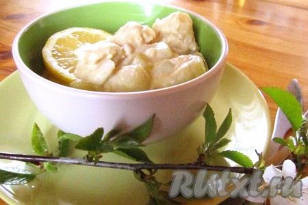 Наше нежное белое рагу из курицы с овощами по-домашнему готово! Можно приглашать всех к столу!
