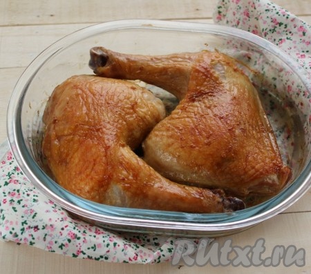 Курица в карамельном соусе