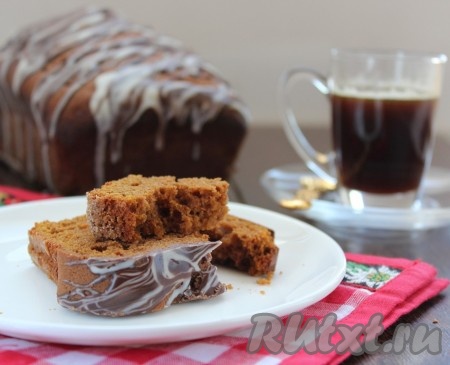 Каждый кусочек этого&nbsp;тыквенного кекса с шоколадом - это настоящее наслаждение!