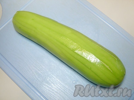 Очищаем кожуру