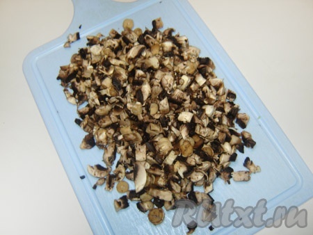 Режем грибы