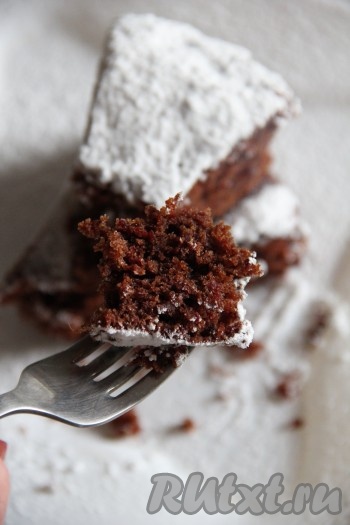 Свекольно-шоколадный пирог
