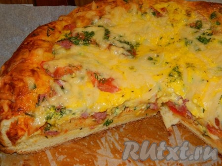 Остужаем немного и подаём к столу.