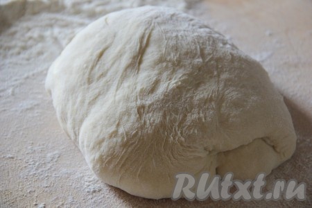 В теплом молоке растворить дрожжи, соль и сахар. Добавить яйцо и 300 грамм муки. Замесить тесто и оставить на 10 минут, через 10 минут добавить оставшуюся муку и сливочное масло комнатной температуры. Замесить тесто, поместить в любую емкость, накрыть пищевой пленкой и отправить в холодильник на 10-12 часов.
