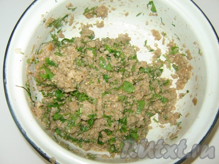 Фарш для лодочек