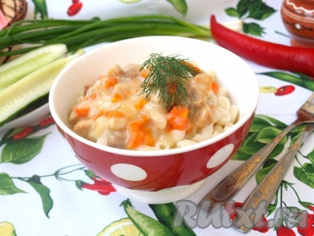 Подлива из куриного филе