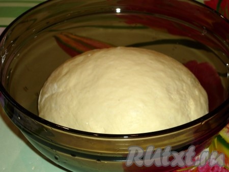 В тёплом молоке распускаем дрожжи с сахаром. Яйцо взбиваем, сливочное масло растапливаем и даём немного остыть. Затем в дрожжевую массу добавляем растительное и сливочное масло, соль и яйцо. Постепенно добавляя просеянную муку, замешиваем эластичное, мягкое тесто. Кладём тесто в миску, смазанную растительным маслом, накрываем полотенцем и ставим на 1 час в тёплое место, чтобы тесто подошло.
