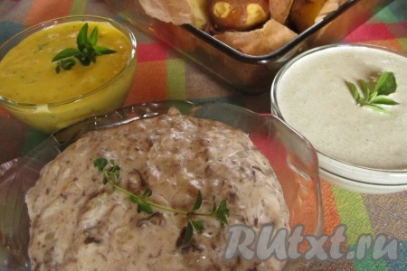 Три соуса к печёной картошке