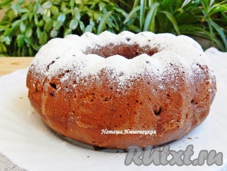 Рецепт кекса с какао