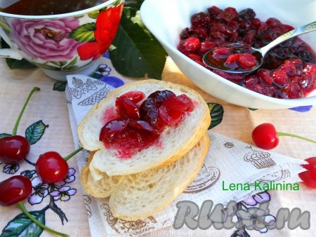 Рецепт вишневого варенья без косточек