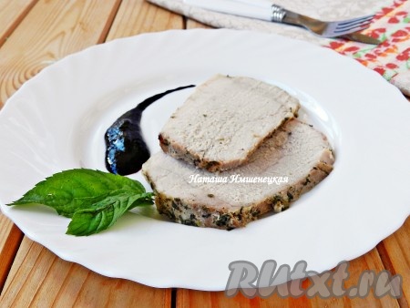 Свинина, запеченная куском в духовке