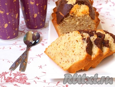 Кекс с грецкими орехами