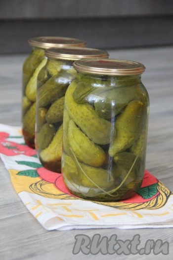 Маринованные огурцы по-болгарски