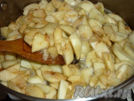 Если яблоки пустят слишком мало сока, можно добавить 0,5 стакана воды.&nbsp;
