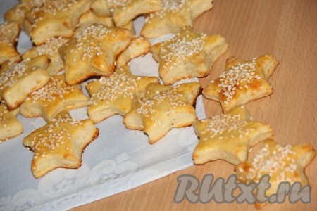 Печенье из творога и сыра