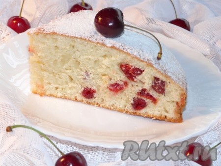 Вкусный кекс на сметане