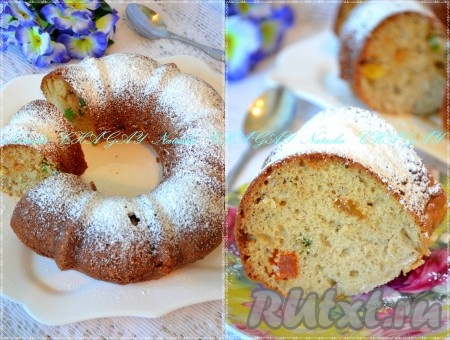 Пирог с цукатами