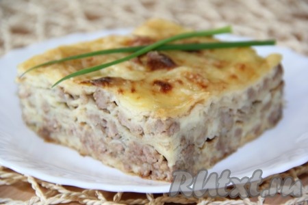 Ленивая лазанья из лаваша