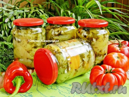 Маринованный болгарский перец на зиму