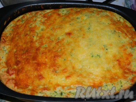 Готовое суфле можно подавать как сразу горячим, так и дать остыть.