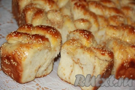 Рецепт булочек с кунжутом