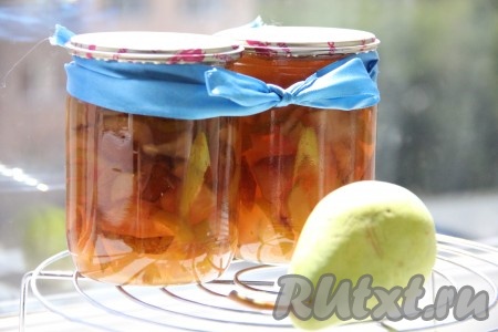 Варенье из груш кусочками