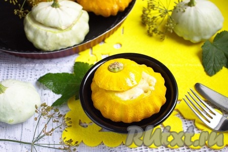 Фаршированные патиссоны