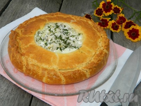 Зур-бэлиш с курицей и картофелем