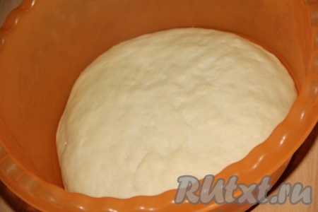 Тесто увеличится в два раза.