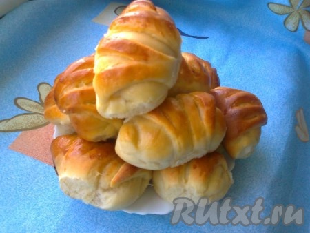 Вот такие замечательные булочки у нас получились!!!
