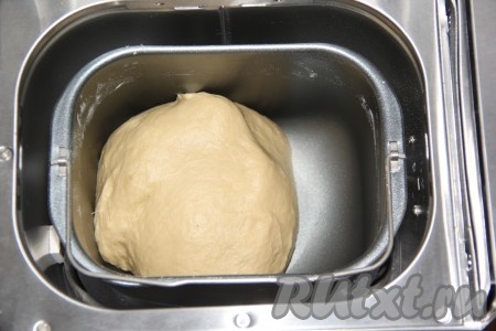 Выставить режим "Десерт", время приготовления 3 часа 35 минут. Корочка - светлая, вес - 750 грамм.
