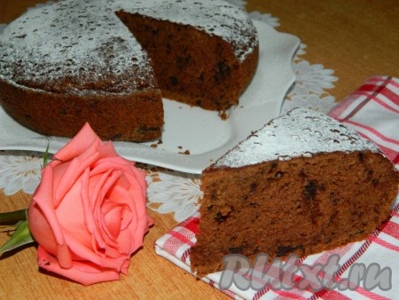 Никто никогда не догадается, что этот кекс из кабачков!