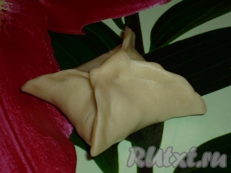 и свернуть в форме конвертика.
