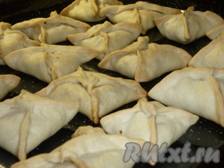 Когда кундюмы подсушились,
