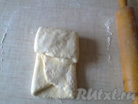 &nbsp;Потом заворачиваем поперёк наверх с двух сторон.