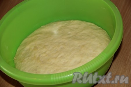 Тесто увеличится в два раза. 