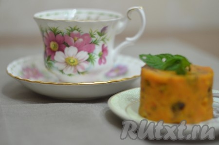 Морковная халва